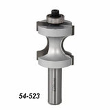 Infinity Tools 1/2" Shank Bullnose Router Bits w/ Bearing