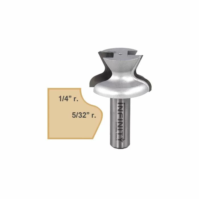 Infinity Tools 1/2" Shank Reverse Door Pull Bit