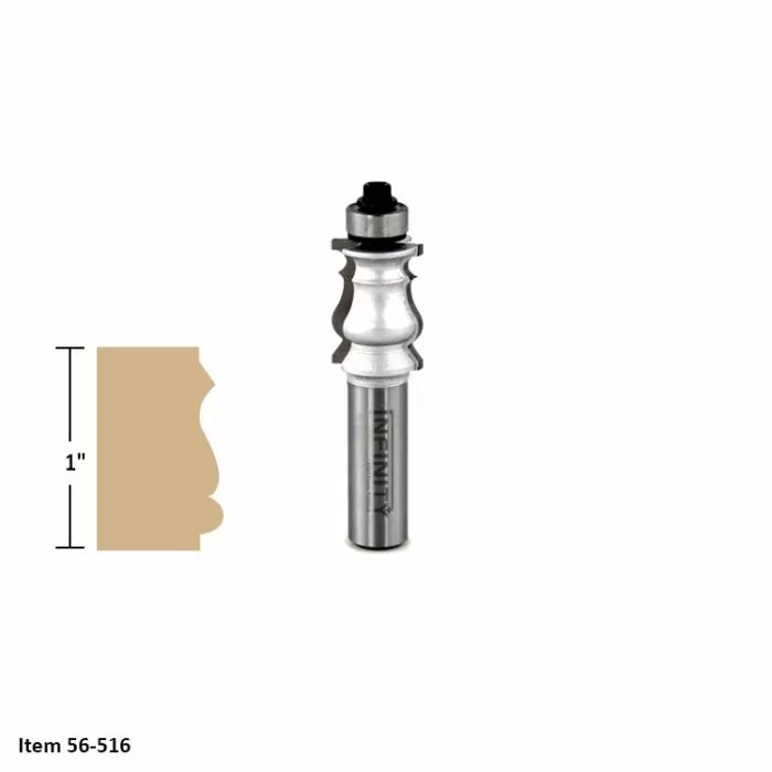Infinity Tools 1/2" Shank Picture & Frame Making Router Bits