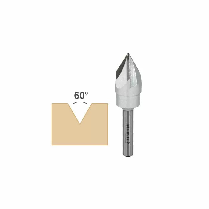 Laser Point Router Bits