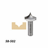 Infinity Tools 1/2" Shank Radius Grooving Router Bit w/ Bearing