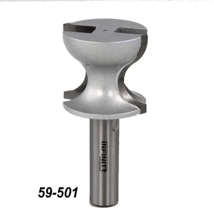 Infinity Tools 1/2" Shank Window Sill Router Bits