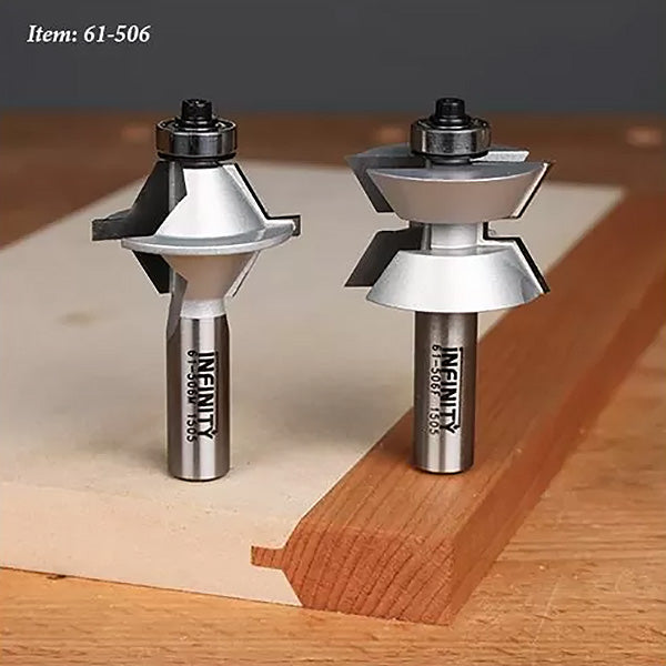 Infinity Tools 1/2" Shank Edge Banding Router Bits