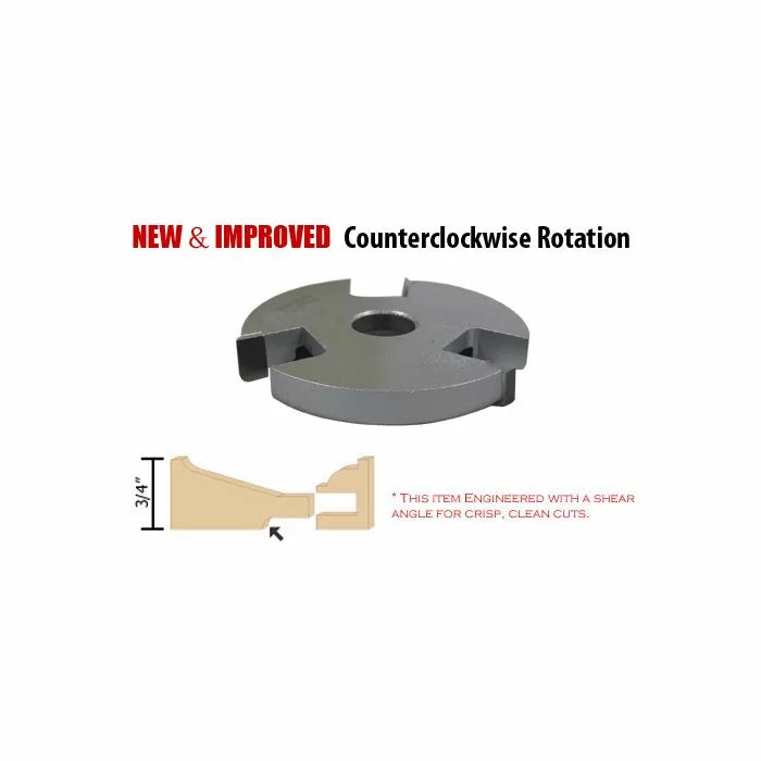 Infinity Tools Shape-Up Radius Backcutter Shaper Cutter, 3/4