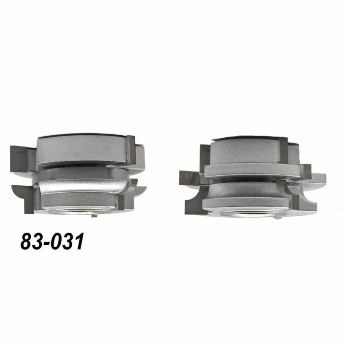 Infinity Tools Cabinet Door Rail & Stile Shaper Cutter Sets, 3/4" Bore