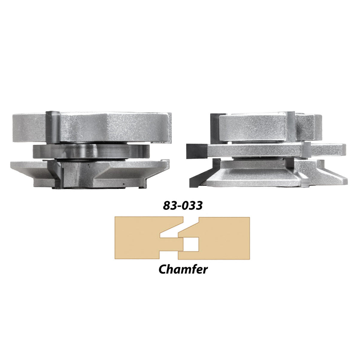 Infinity Tools Cabinet Door Rail & Stile Shaper Cutter Sets, 3/4" Bore
