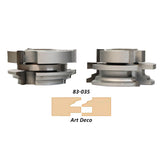 Infinity Tools Cabinet Door Rail & Stile Shaper Cutter Sets, 3/4" Bore