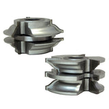 Infinity Tools Interior & Exterior Door 2-Piece Shaper Cutter Sets, 3/4" Bore
