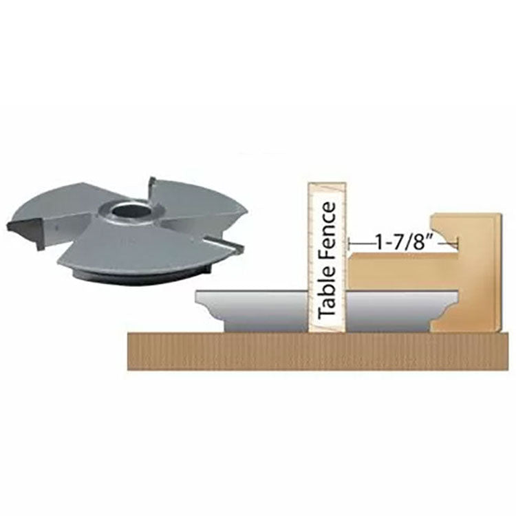 Infinity Tools Extended Tenon Shape-Up Shaper Cutters, 3/4" Bore