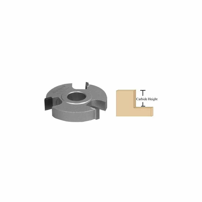 Infinity Tools Rabbeting Shape-Up Shaper Cutter, 3/4" Bore