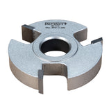 Cortador de ranuras y forma para dar forma a las ranuras Infinity Tools, orificio de 3/4"