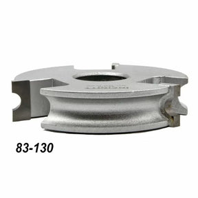 Aluminum woodworking shaper cutter with profile edge and 83-130 product number