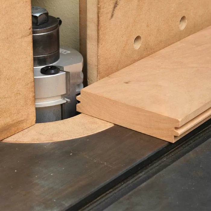 Infinity Tools Insert Pro Reverse Glue Joint Shaper Cutter, 11/4" Bor