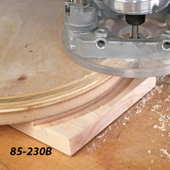 Broca de corte de patrón de compresión de carburo sólido con vástago de 1/4" de Infinity Tools