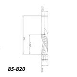 Infinity Tools 1/2" Shank Solid Carbide Compression Flush Trim Router Bits