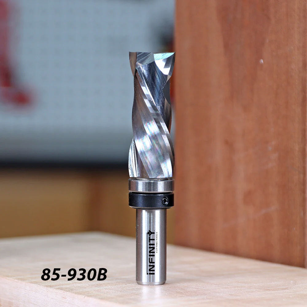 Infinity Tools Solid Carbide Compression Pattern Cutting Router Bits