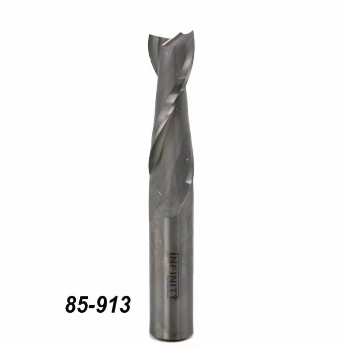 Solid Carbide Upcut/Downcut Spiral Router Bits