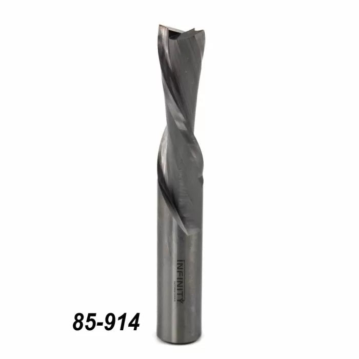 Infinity Tools 1/2" Shank Solid Carbide Spiral Downcut Router Bits