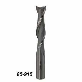 Straight flute solid carbide spiral router bit for woodworking, product code 85-915