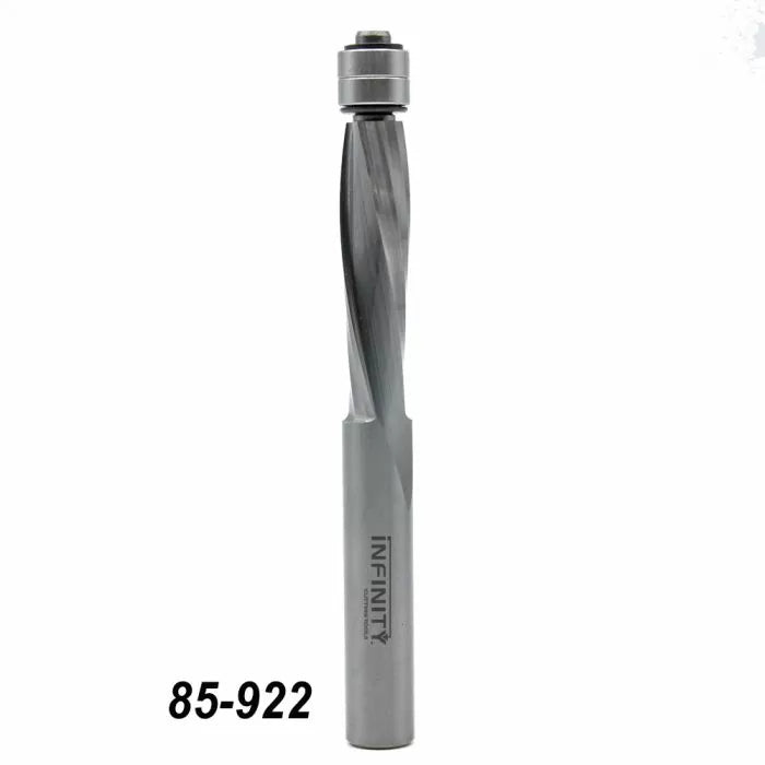 Infinity Tools 1/2" Shank Solid Carbide Spiral Flush Trim Router Bits