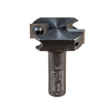 Infinity Tools Insert-Pro Mini Spoilboard Surfacing and Rabbeting Router Bit, 1-1/2" D and 15/32" CH, 1/2" Shank