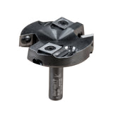 Infinity Tools Insert-Pro Spoilboard Surfacing and Rabbeting 2+2 Design Fly Cutter top down three quarter view