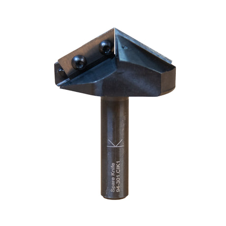 Infinity Tools Insert-Pro 120° V-Bit Back View
