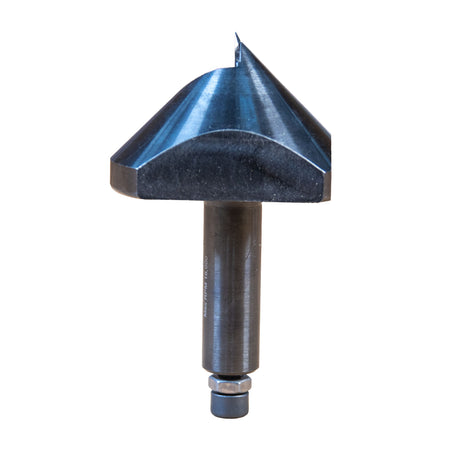 Insert Pro V-Groove 90 Degree Router Bit Back View on white background