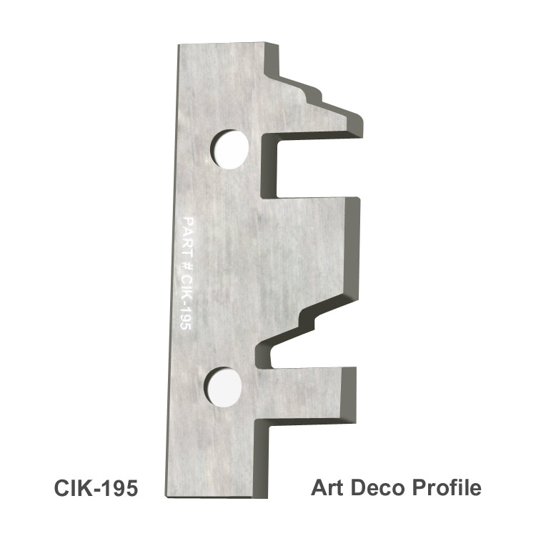 Additional Profile Knives for Insert-Pro Combination Rail and Stile Shaper Cutter