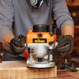 Triton 2-1/4 HP (1400w) Dual Mode Plunge Router (MOF001)