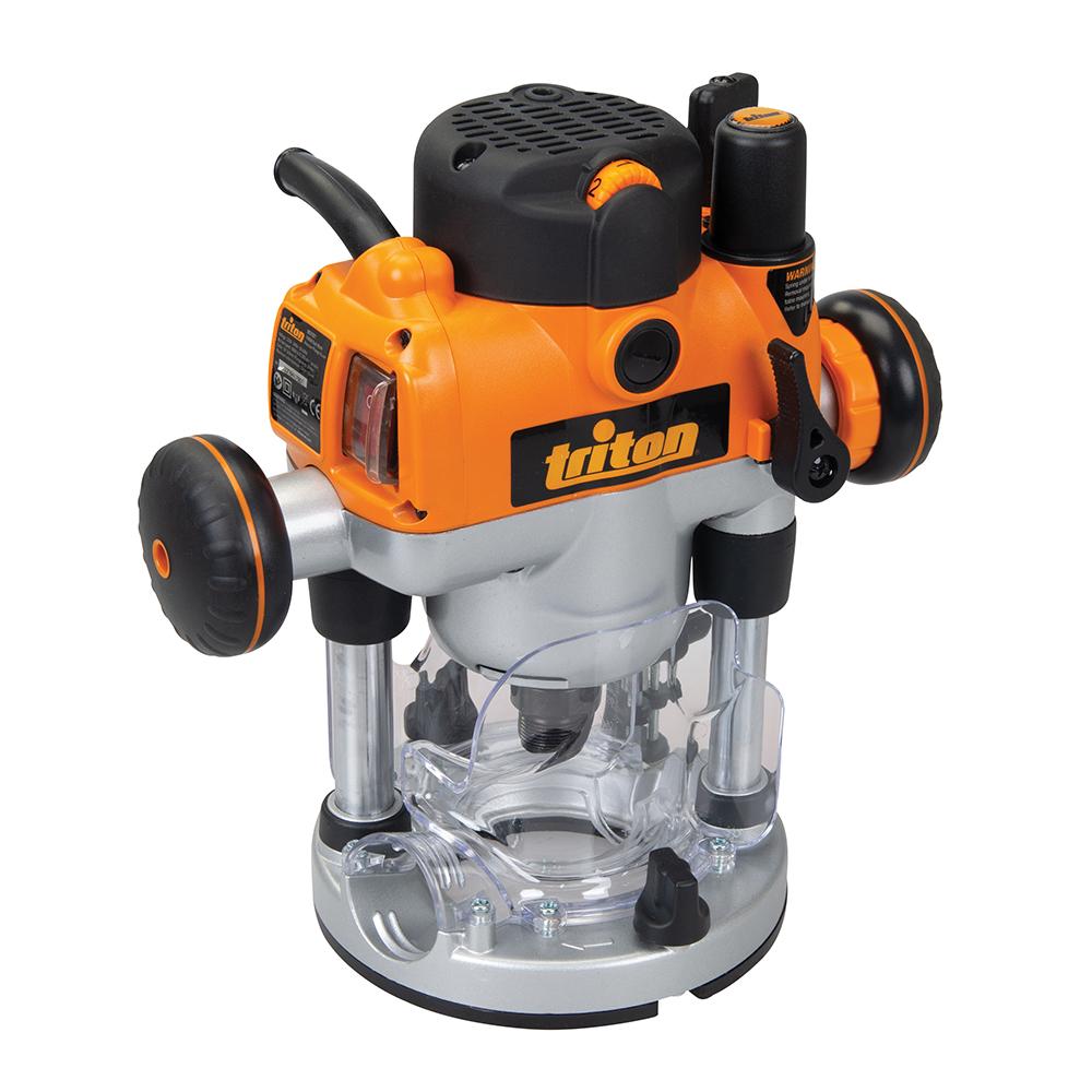 Triton 2-1/4 HP (1400w) Dual Mode Plunge Router (MOF001)