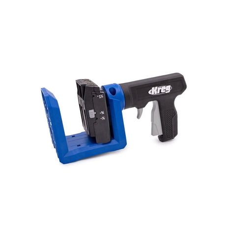 Kreg Pocket Hole drill guide on a white background.