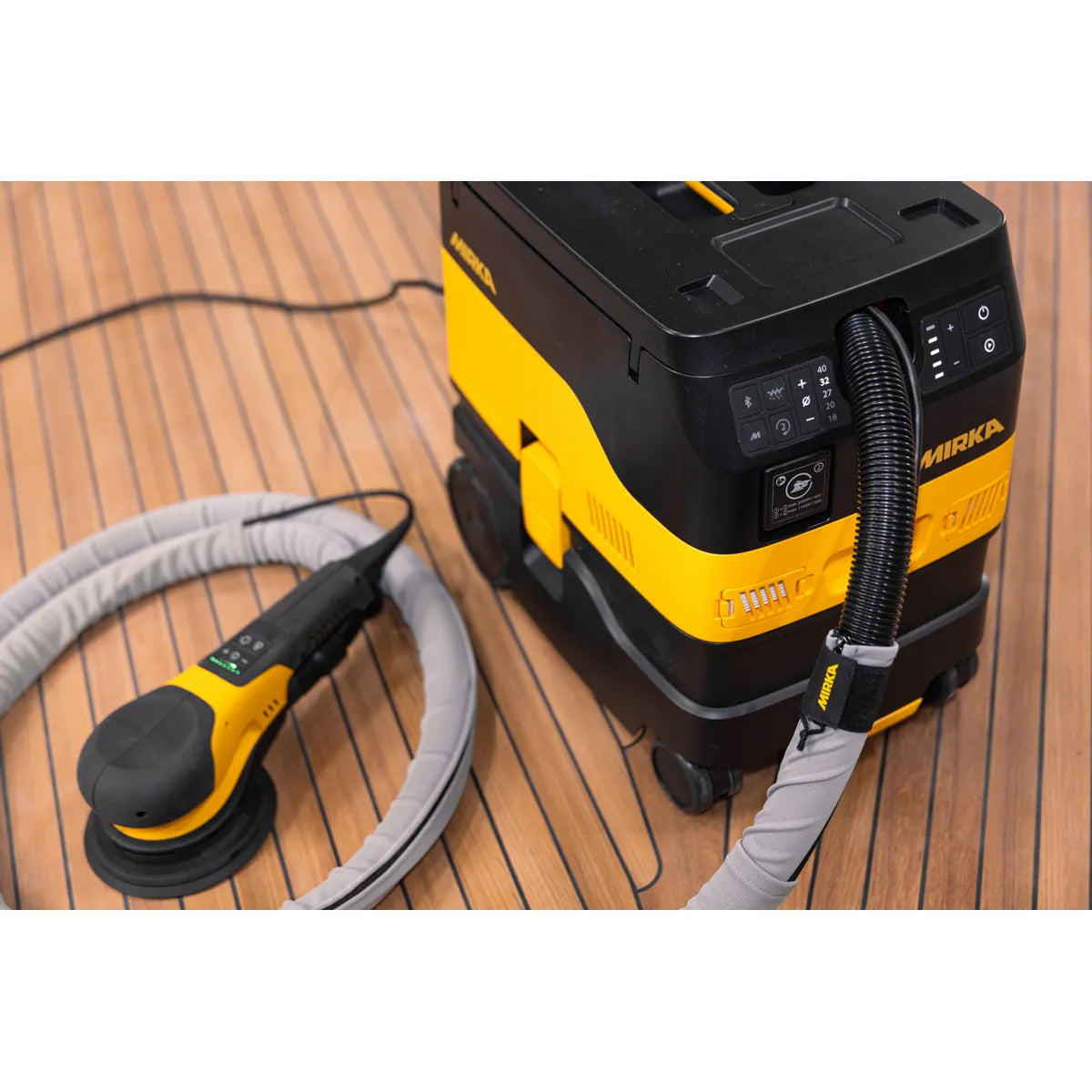 Manguera de vacío coaxial Mirka para lijadora Deros