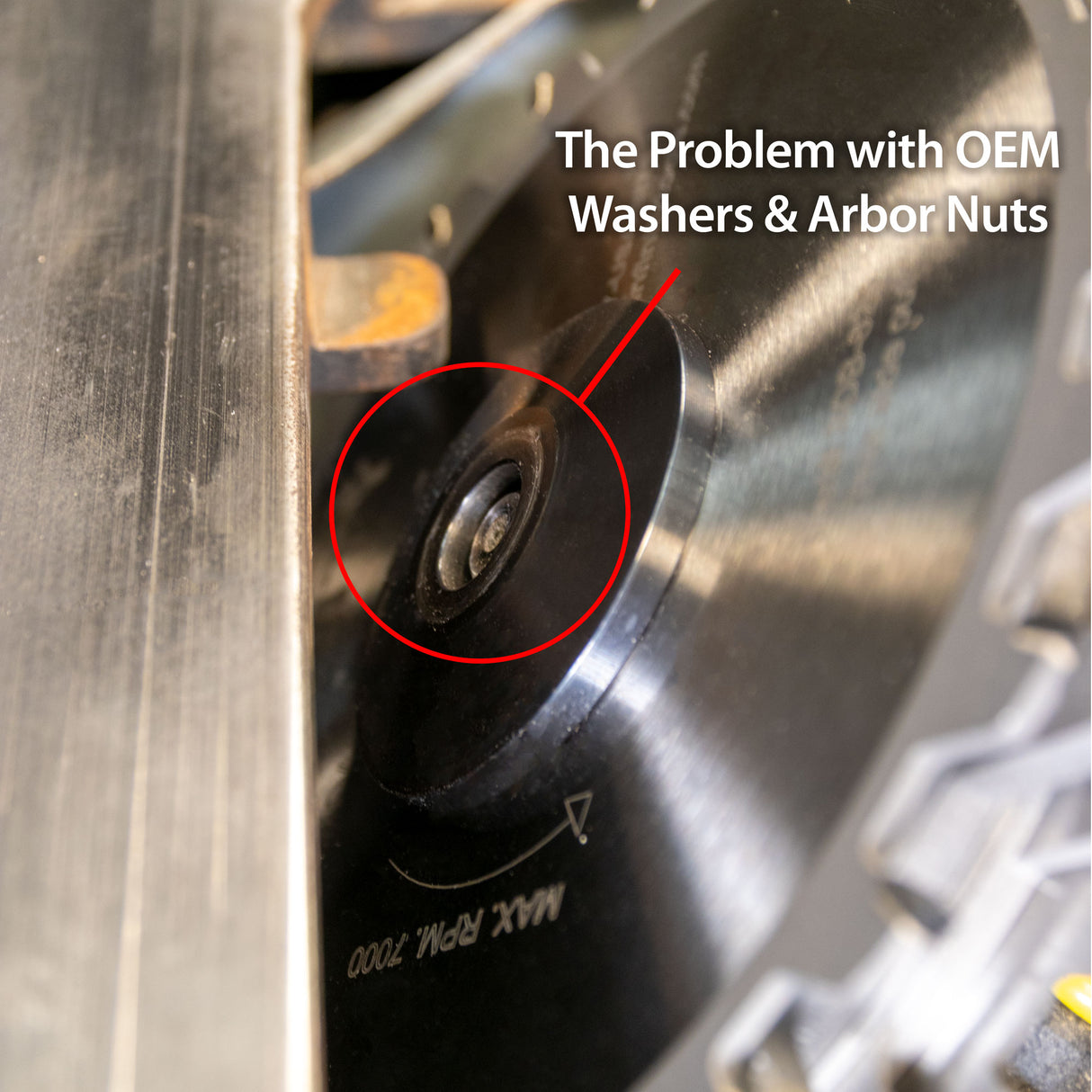 Infinity Tools SuperNut Table Saw Arbor Nut