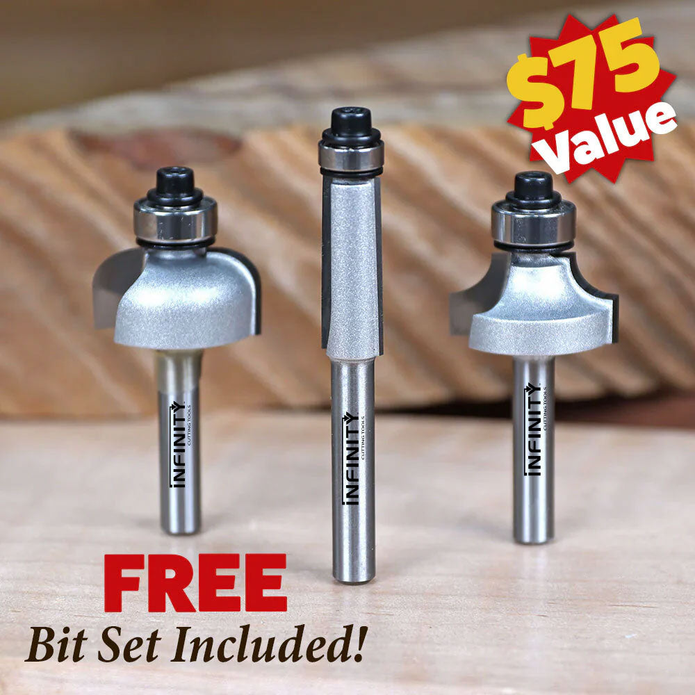 Infinity Tools Portable Router Table System w/Free Bit Set – Infinity ...