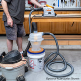 Infinity Tools DIY Quick Snap Dust Separator (add your own 5-gallon bucket)