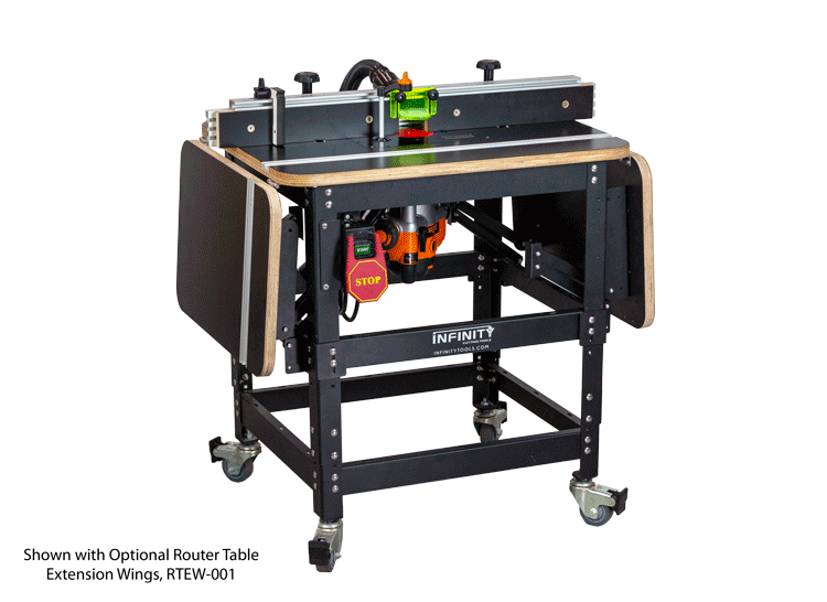 Router Table Extension Wings