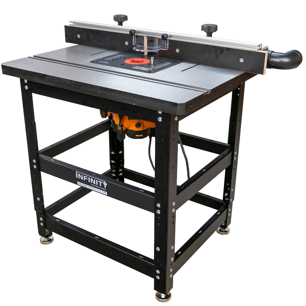 Infinity Tools Pro Router Table Package w/ Triton 3-1/4 HP & Cast Iron ...