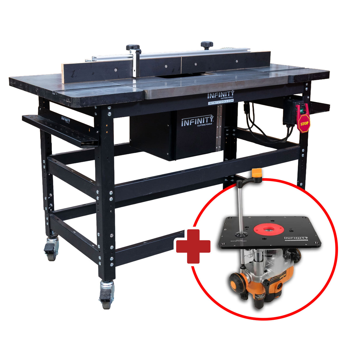 Infinity Tools 1776 Freedom Class Router Table Packages
