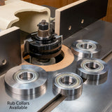 Infinity Tools Insert-Pro 13-Pc. HSS General Purpose Shaper Set, 1-1/4" Bore