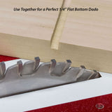 Infinity Tools Flat Top Joinery Blades for Dadonator XL, SDB-825