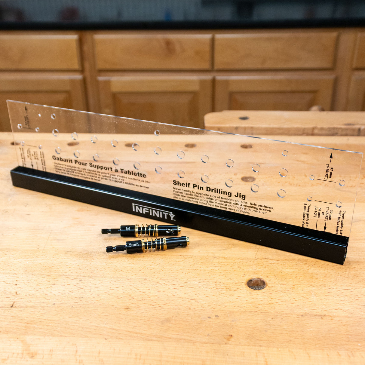 Infinity Tools Shelf Pin Jig