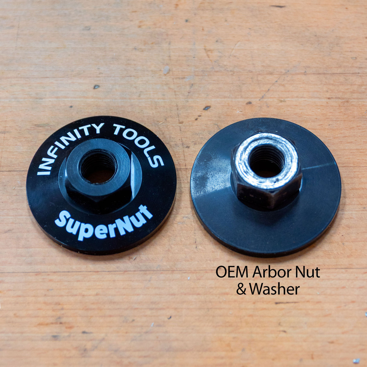 Infinity Tools SuperNut Table Saw Arbor Nut