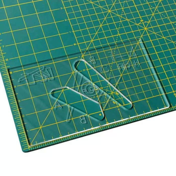 Multi Layer Inlay System - Freemason Compass & Square