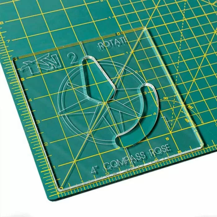 Multi Layer Inlay System - 10" Compass Rose
