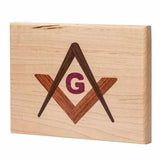 Multi Layer Inlay System - Freemason Compass & Square