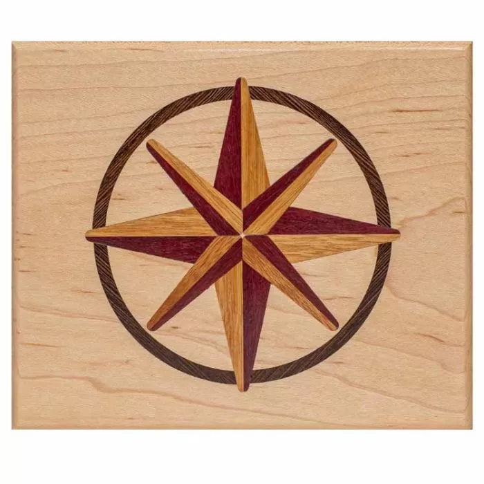 Multi Layer Inlay System - 10" Compass Rose