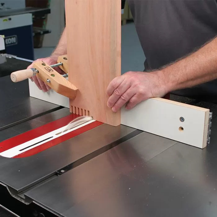 Box Joint Jig Package with 1/4" Kerf Flat Top Blade and Setup Block Kit