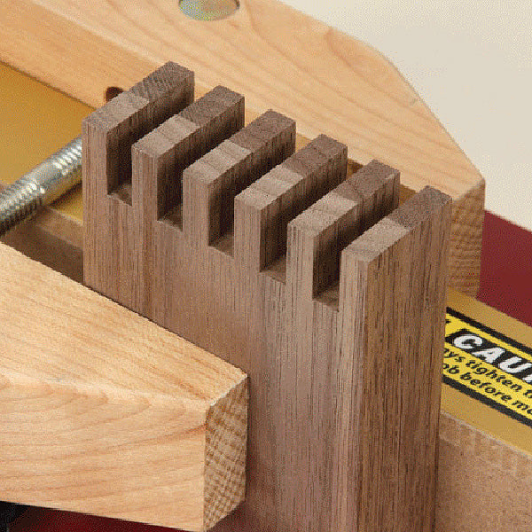 Incra I-BOX - Box Joint Jig with Infinity Tools 1/4" Kerf Flat Top Blade