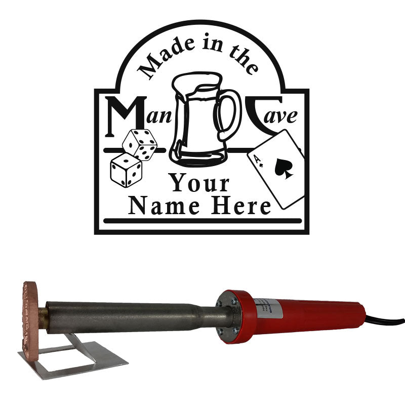 Infinity Tools Man Cave Branding Iron